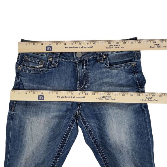 Kut from the Kloth 6 Ankle Womens Skinny Jean Mid Rise Thick Stitch 32x27.5 - Picture 8 of 10